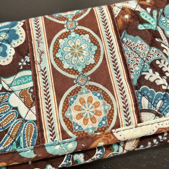 Vera Bradley JAVA Blue Wallet - Picture 5 of 7